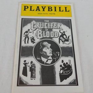 Broadway Playbill Crucifer of Blood April 1979 Glenn Close Paxton Whitehead